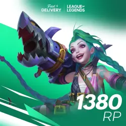 1380 RIOT POINTS — League of Legends, лот №289286