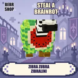 Zibra Zubra Zibralini | Steal a Brainrot — Roblox, лот №289408