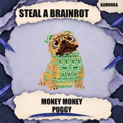 Money Money Puggy | Steal a Brainrot — Roblox, лот №289897