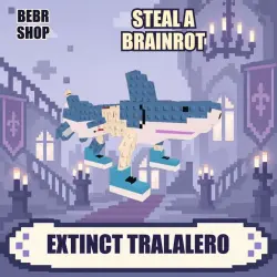 Extinct Tralalero | Steal a Brainrot — Roblox, лот №289935