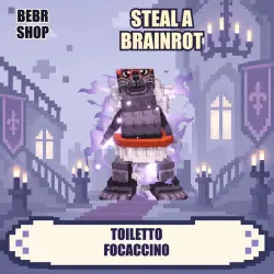 Toiletto Focaccino | Steal a Brainrot — Roblox, лот №289739
