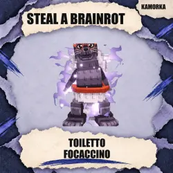 Toiletto Focaccino | Steal a Brainrot — Roblox, лот №290082