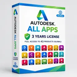 Autodesk Softwares – 3 Years license | Full Access to 43 Products (Global)
