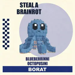 Blueberrinni Octopusini | Steal a Brainrot — Roblox, лот №291106