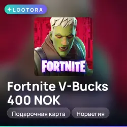 Fortnite V-Bucks 400 NOK, подарочная карта фортнайт, Норвег…, лот №291241
