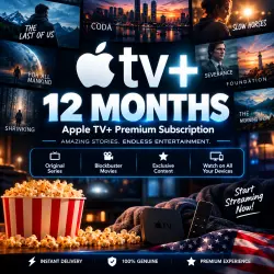 Appel tv 12 month USA