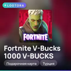 Fortnite V-Bucks 1000 V-BUCKS, подарочная карта фортнайт, Т…, лот №291405