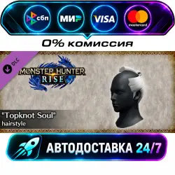 Monster Hunter Rise - Topknot Soul hairstyle Monster Hunter Rise - DLC Collection STEAM CIS + МИР…