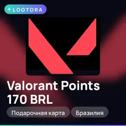 Valorant Points 170 BRL, подарочная карта валорант, Бразилия, лот №291464
