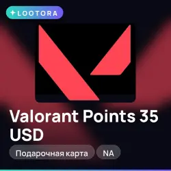 Valorant Points 35 USD, подарочная карта валорант, NA, лот №291493