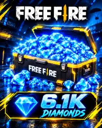 6100 бриллиантов — Free Fire, лот №293155