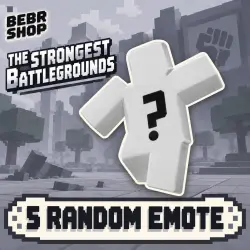 5 Random Emotes | The Strongest Battlegrounds