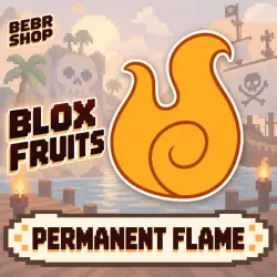 Permanent Flame | Blox Fruits — Roblox, лот №298343