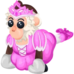 Princess Capuchin Monkey | Adopt Me! — Roblox, лот №299050