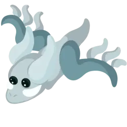 Halloween White Ghost Dragon | Adopt Me! — Roblox, лот №299345