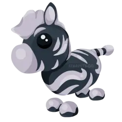 Ash Zebra | Adopt Me! — Roblox, лот №303469