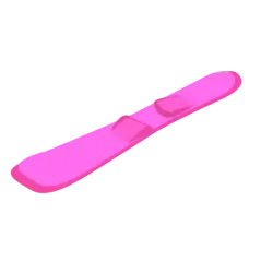 Pink Neon Snowboard | Adopt Me! — Roblox, лот №303430