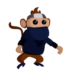 Ninja Monkey | Adopt Me! — Roblox, лот №303846