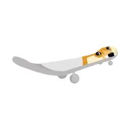Doge Skateboard | Adopt Me! — Roblox, лот №303921