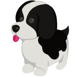 Black Springer Spaniel | Adopt Me! — Roblox, лот №304204