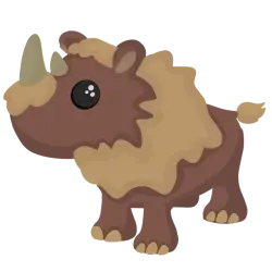 Wooly Rhino | Adopt Me! — Roblox, лот №305775