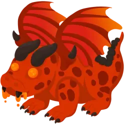 Lava Dragon | Adopt Me! — Roblox, лот №306238
