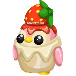 Strawberry Penguin | Adopt Me! — Roblox, лот №306495