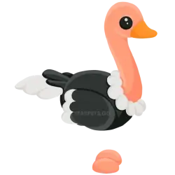 Ostrich | Adopt Me! — Roblox, лот №306728