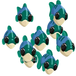 Many Mackerel | Adopt Me! — Roblox, лот №308272