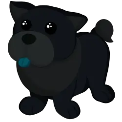 Black Chow-Chow | Adopt Me! — Roblox, лот №308939