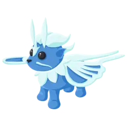 Ice Moth Dragon | Adopt Me! — Roblox, лот №309205