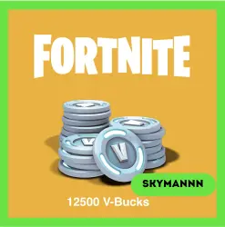 Fortnite 12500 В-баксов | Epic Games Любой регион, лот №309804