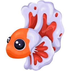 Orange Betta Fish | Adopt Me! — Roblox, лот №313552