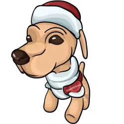 Santa Dog | Murder Mystery 2 — Roblox, лот №314342