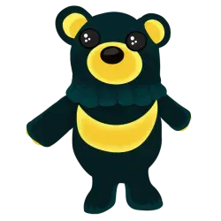 Black Moon Bear | Adopt Me! — Roblox, лот №315523
