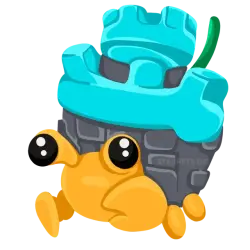 Castle Hermit Crab | Adopt Me! — Roblox, лот №317216