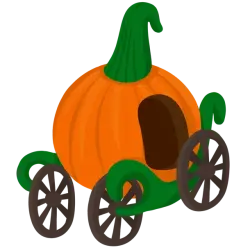 Pumpkin Carriage | Adopt Me! — Roblox, лот №317796