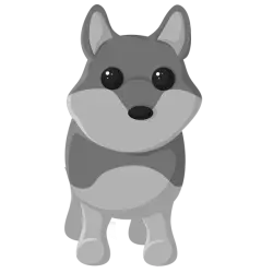 Wolf | Adopt Me! — Roblox, лот №319827