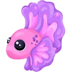 Pink Betta Fish | Adopt Me! — Roblox, лот №320895