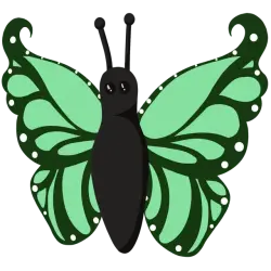 Green Butterfly | Adopt Me! — Roblox, лот №321329