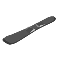 Glass Snowboard | Adopt Me! — Roblox, лот №321411