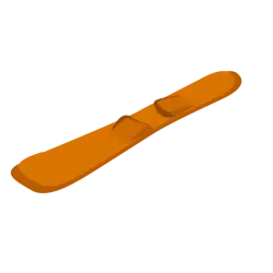 Orange Neon Snowboard | Adopt Me! — Roblox, лот №321484