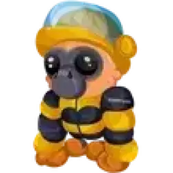 Firefighter Gibbon | Adopt Me! — Roblox, лот №322809