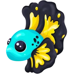 Blue Betta Fish | Adopt Me! — Roblox, лот №323222