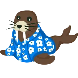 Summer Walrus | Adopt Me! — Roblox, лот №323922