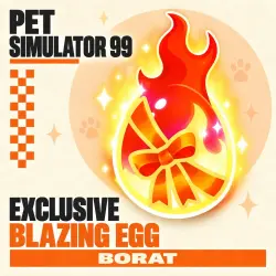 Exclusive Blazing Egg | Pet Simulator 99