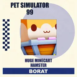 Minecart Hamster | Pet Simulator 99