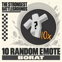 10 Random Emotes | The Strongest Battlegrounds