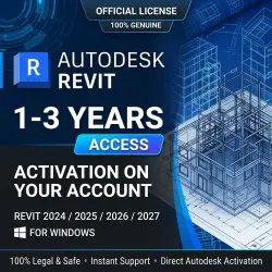Autodesk Revit 2024-2027 (1 to 3 Years) - Genuine Account Activation [Global]