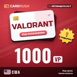 VALORANT 1000 VP США — код Valorant Points | автовыдача 24/7 — скриншот 1